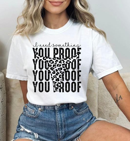 You proof