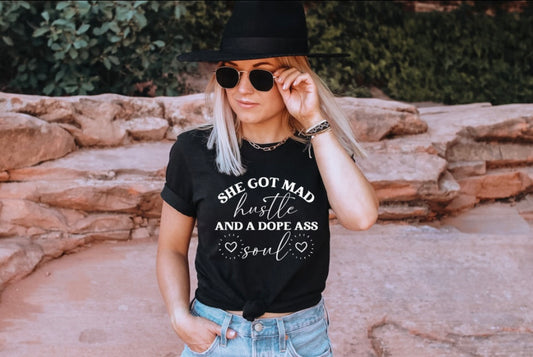 She got mad hustle