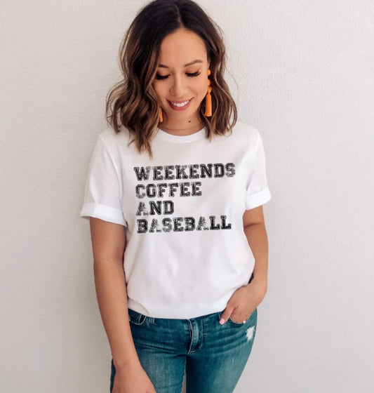 Weekends coffee and baseball