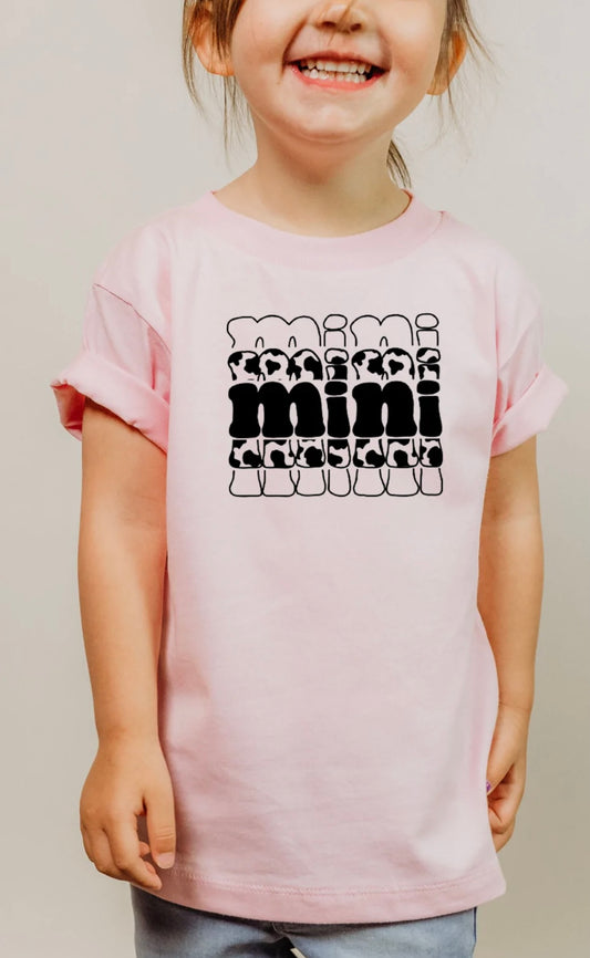 Mini cow print